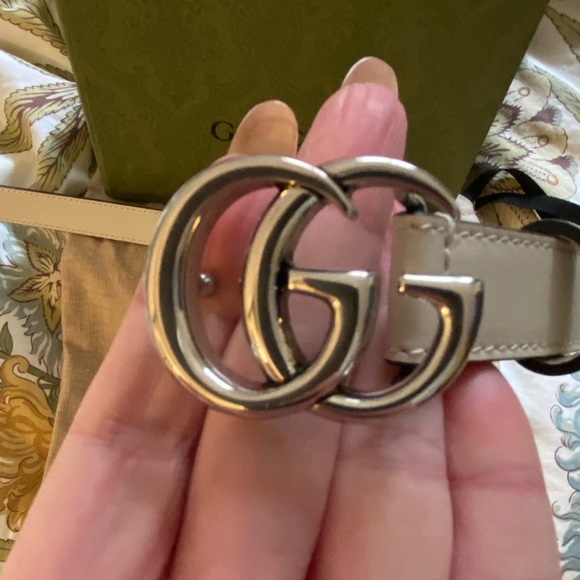 GG Marmont Thin Belt - Picture 2 of 7